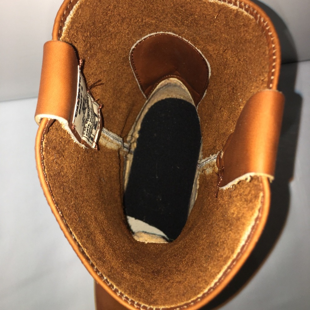 Men's Work Boot Pull On Genuine Leather Strong Sole WATER PROOF Hand Made 305 - Picture 10 of 10